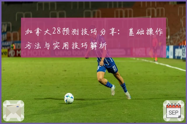 加拿大28预测技巧分享：基础操作方法与实用技巧解析