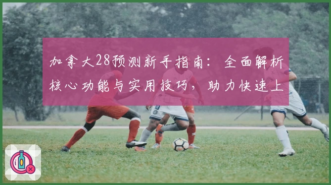 加拿大28预测新手指南：全面解析核心功能与实用技巧，助力快速上手轻松玩转